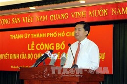 Ông  Đinh La Thăng giữ chức Bí thư Thành ủy TP Hồ Chí Minh